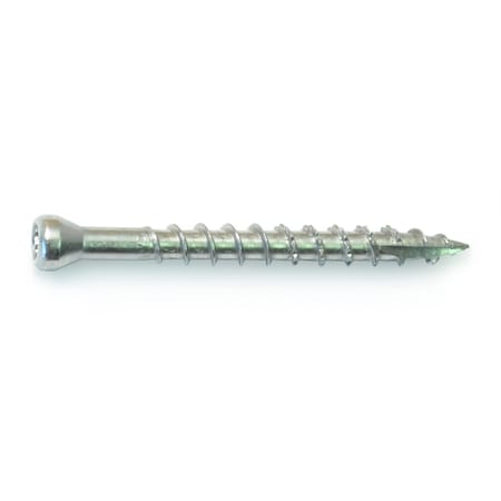 Saberdrive Deck Screw, #8 x 1-5/8 in, Stainless Steel, Trim Head, Torx Drive 52514